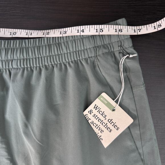 REI Active Pursuits Shorts Mens Large Athletic Unlined UPF 50 Green 7" NEW L - Picture 7 of 10